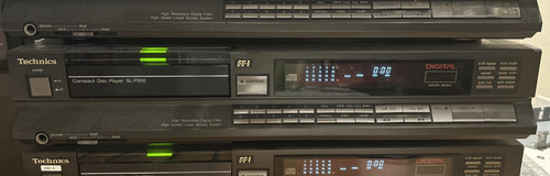 Technics p500 player - cd,