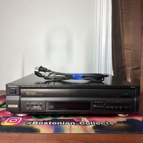 Technics pd607 disc cd - 5,