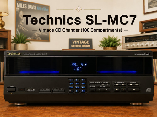 Technics mc7 rare - technics, sl-mc7